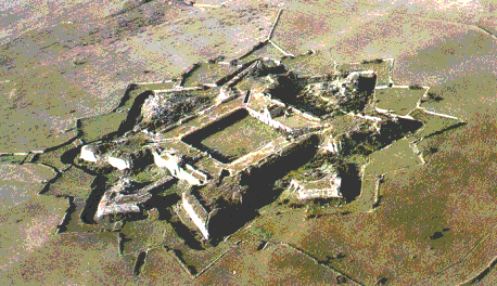 Vista aérea del Fuerte